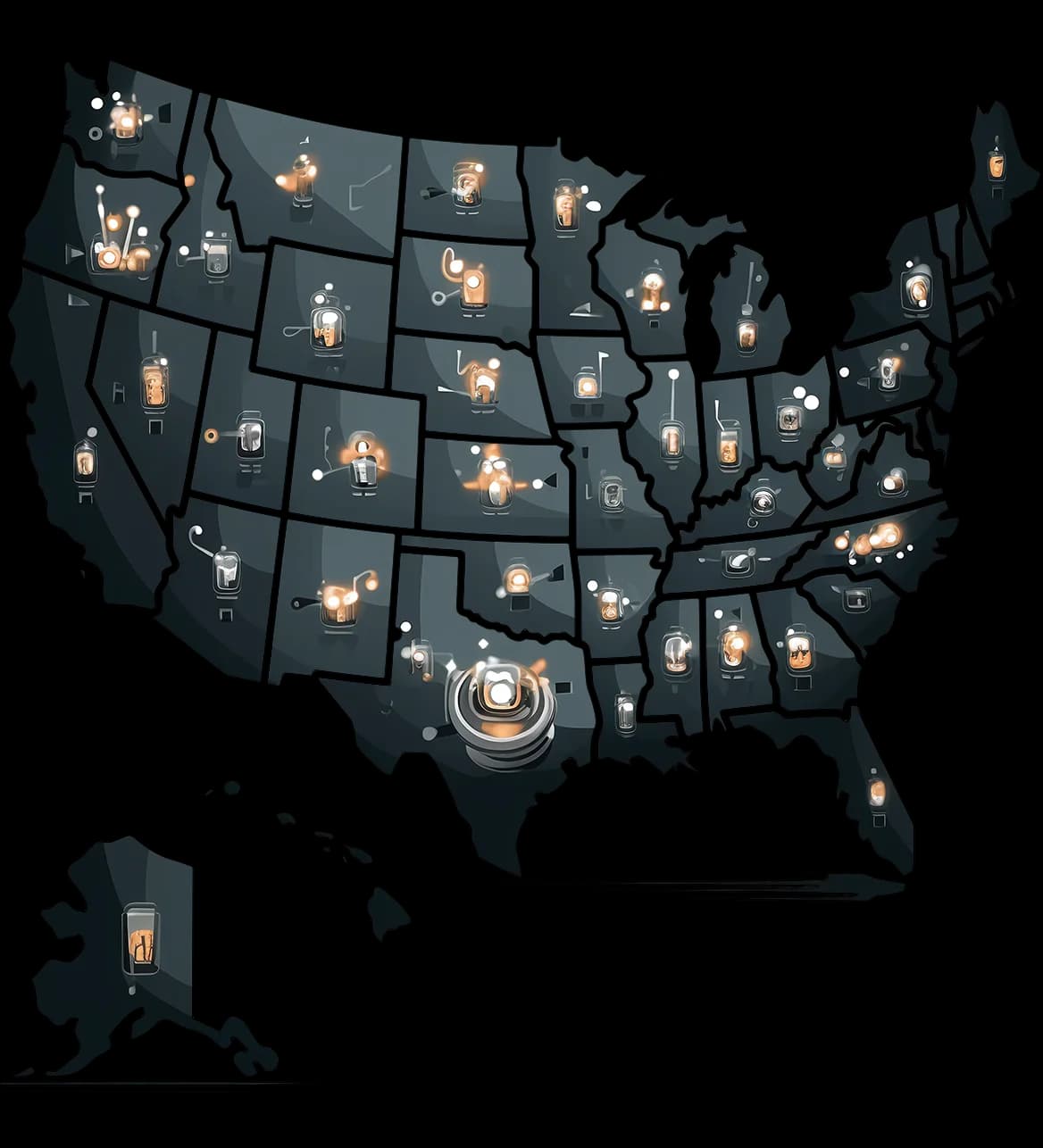 Recopilación de datos con segmentación geográfica