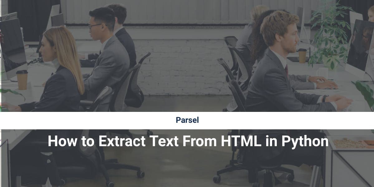 Parsel: Cómo extraer texto de HTML en Python