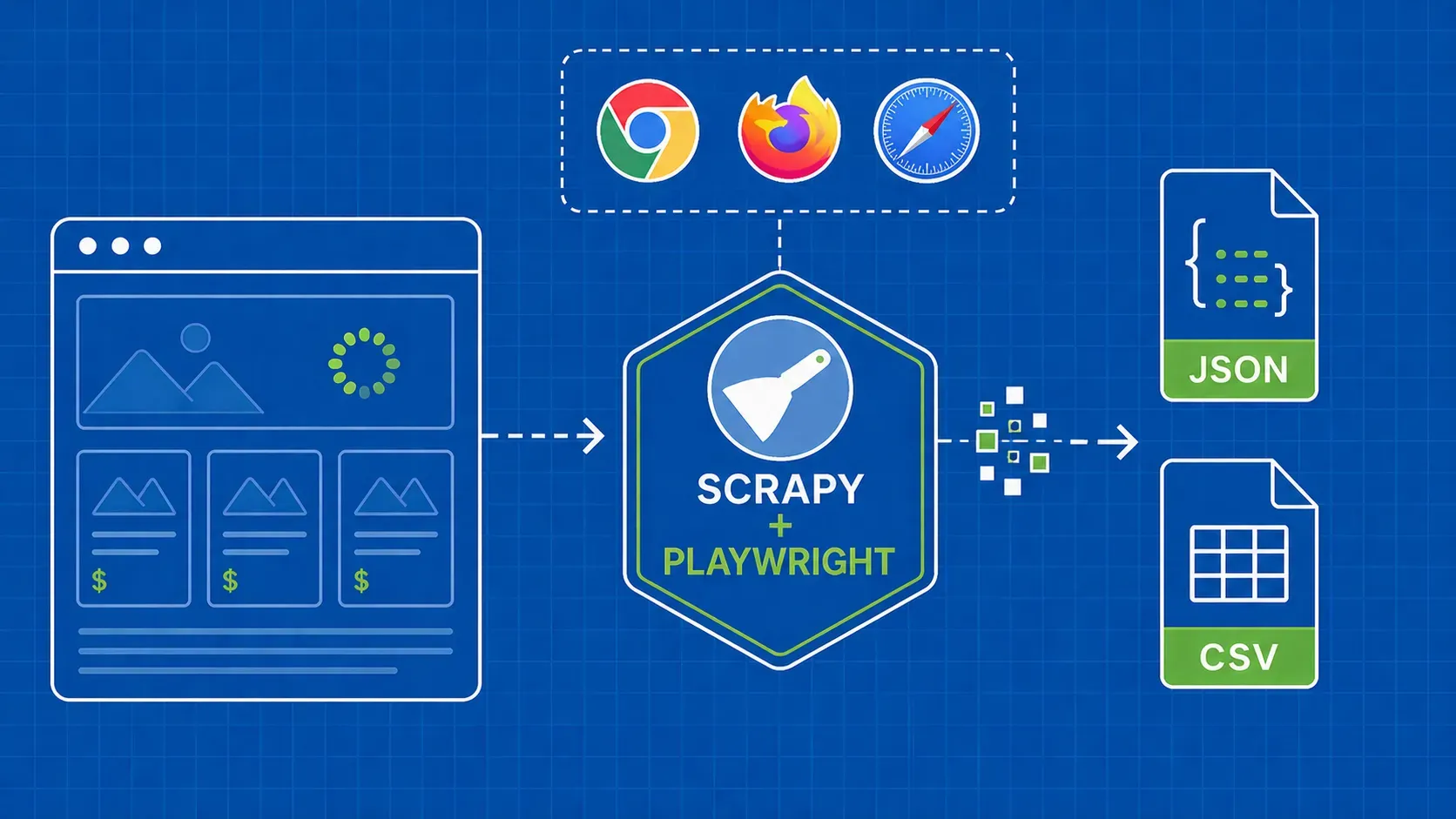 Tutorial de Scrapy Playwright: Scrapear sitios con JavaScript a gran escala